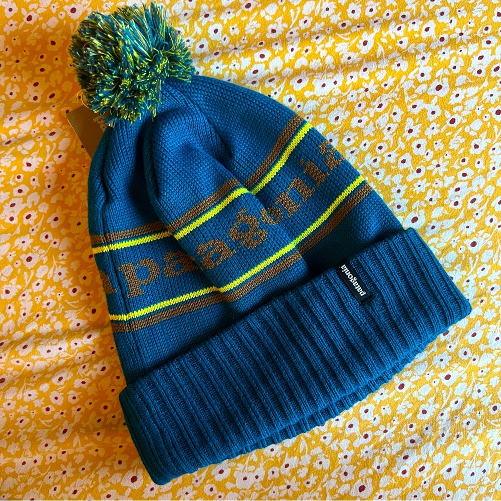 Patagonia Powder Town Park Stripe Beanie